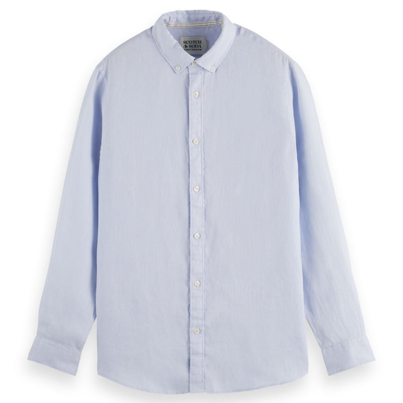 Blue Linen Shirt