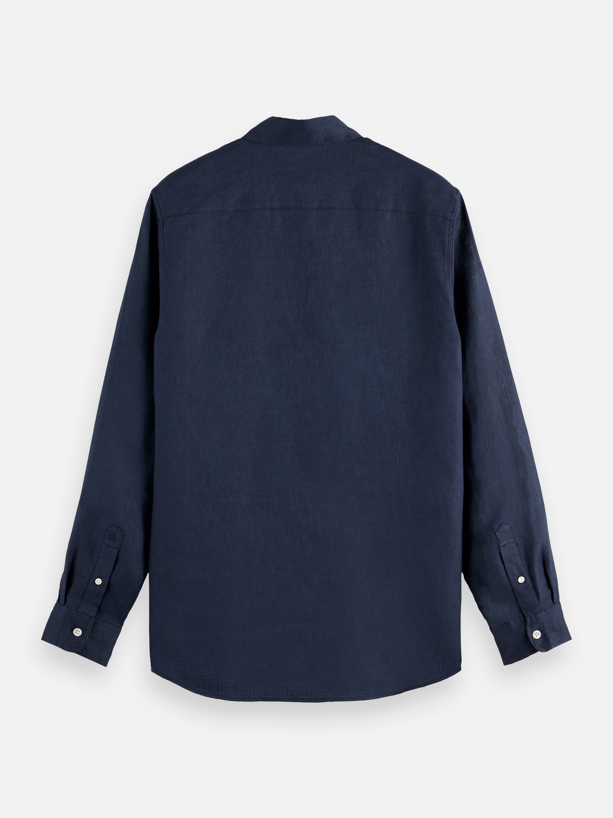 Core Linen Shirt Long Sleeve Button Down - Night