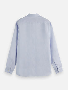 Core  Linen Shirt Buttondown - Shirt Blue