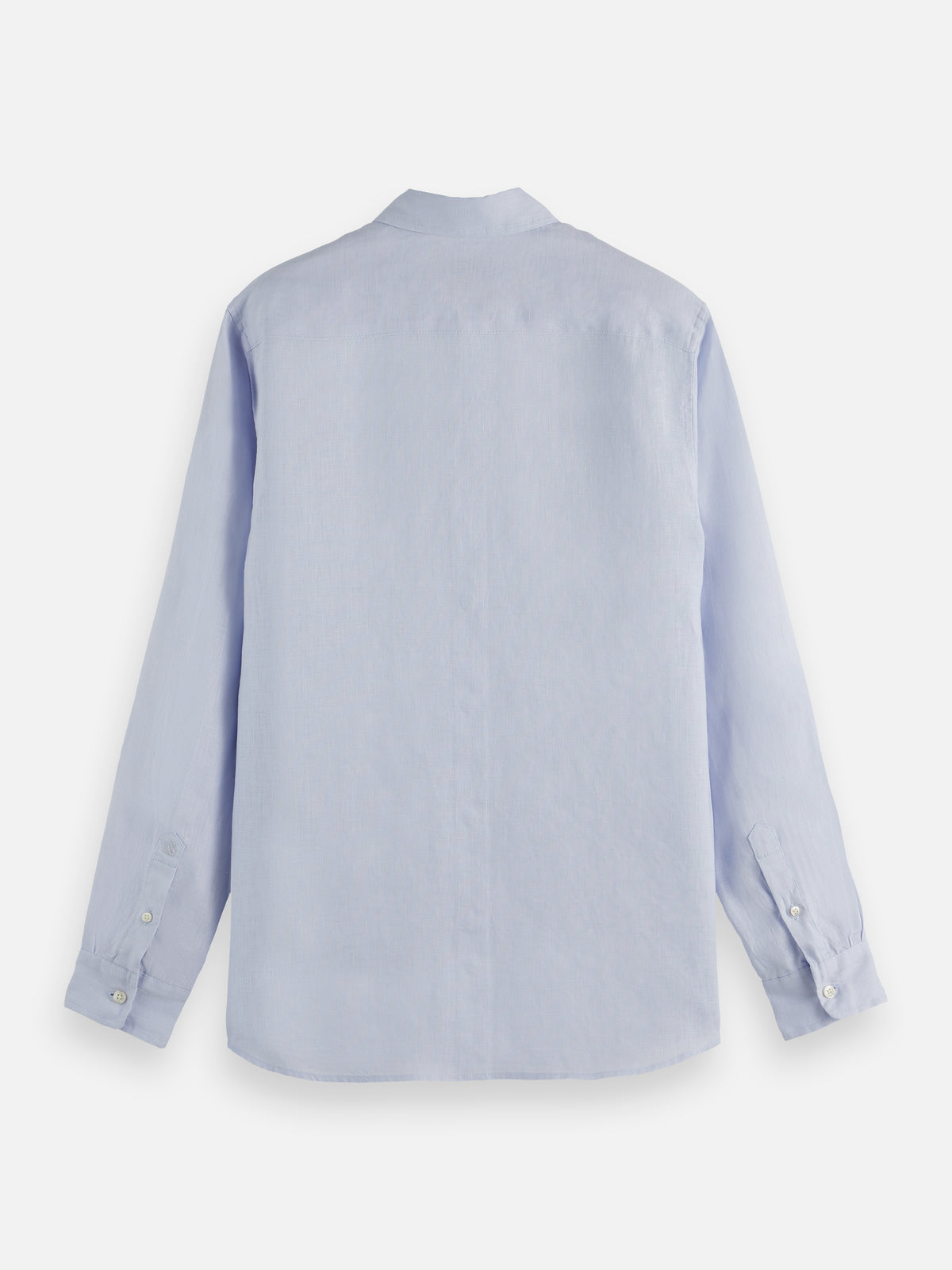 Chemise Core Linen à boutons - Bleu-5