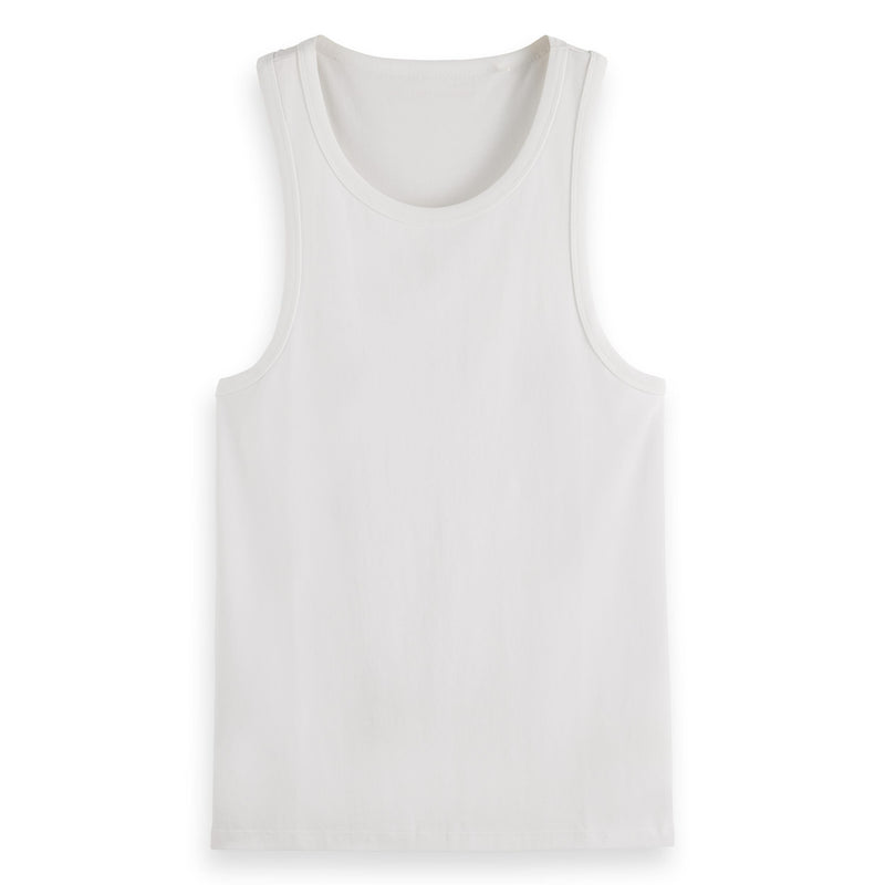 Racer Tank - White