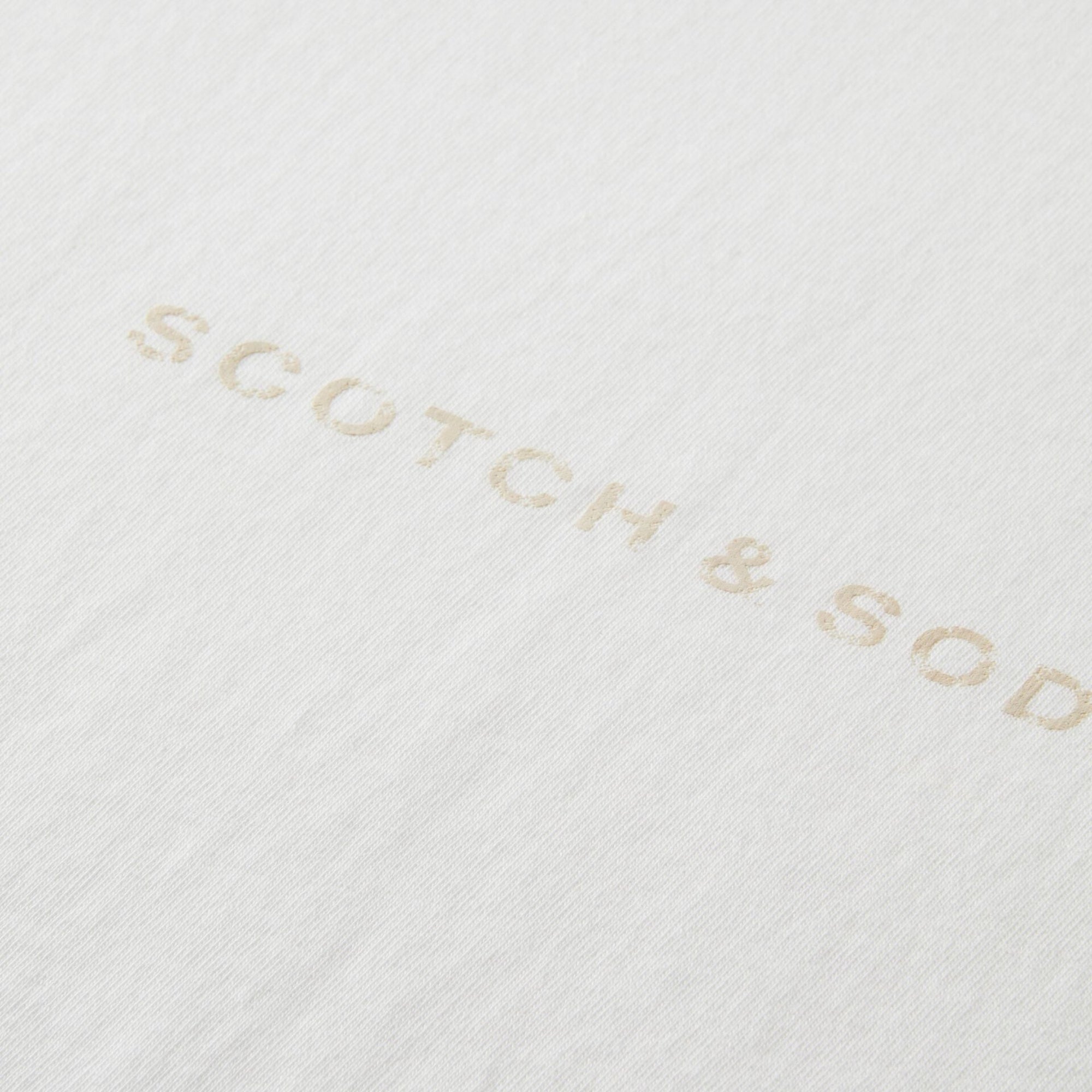 Logo Front Chest T-Shirt - Off White