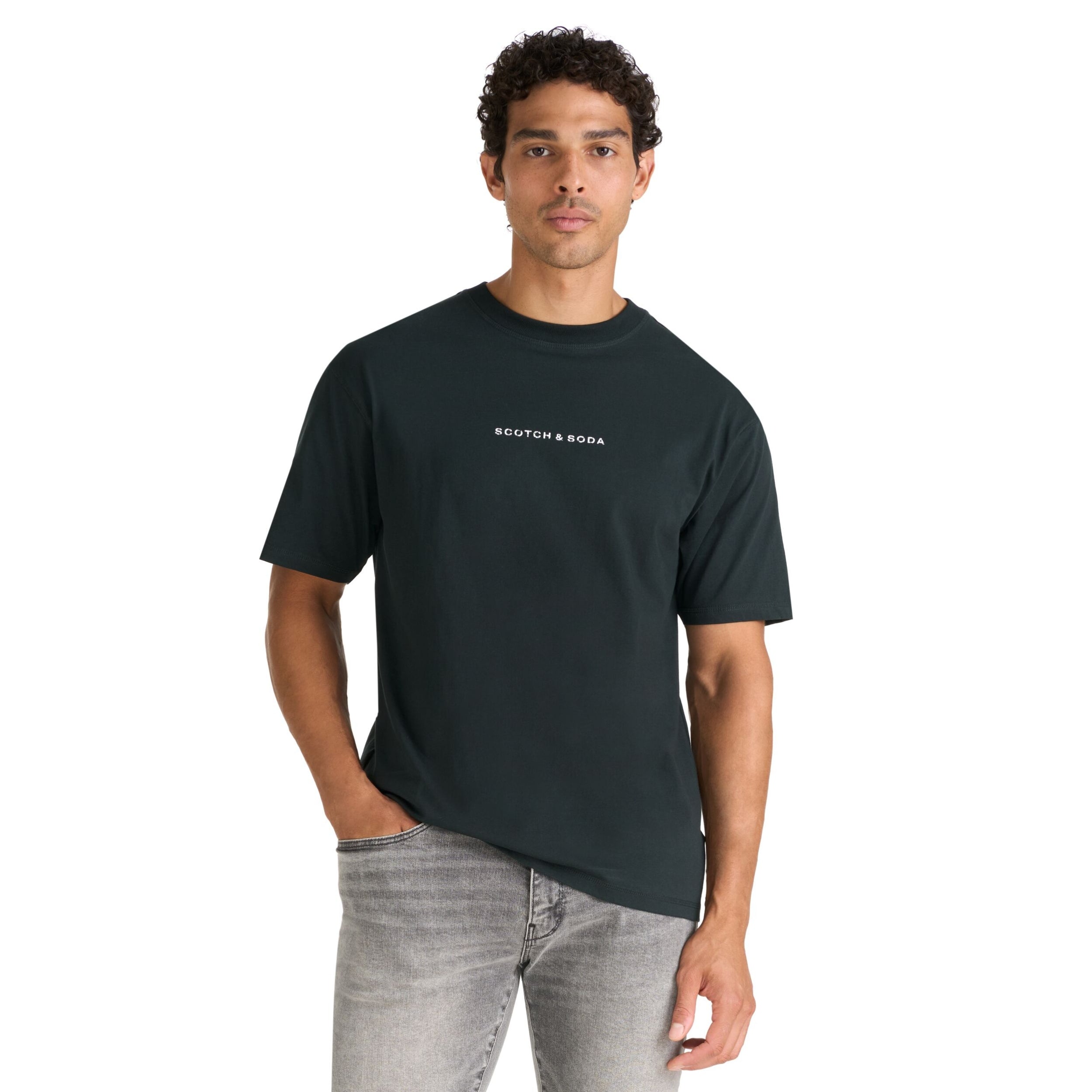 Logo Front Chest T-Shirt - Green
