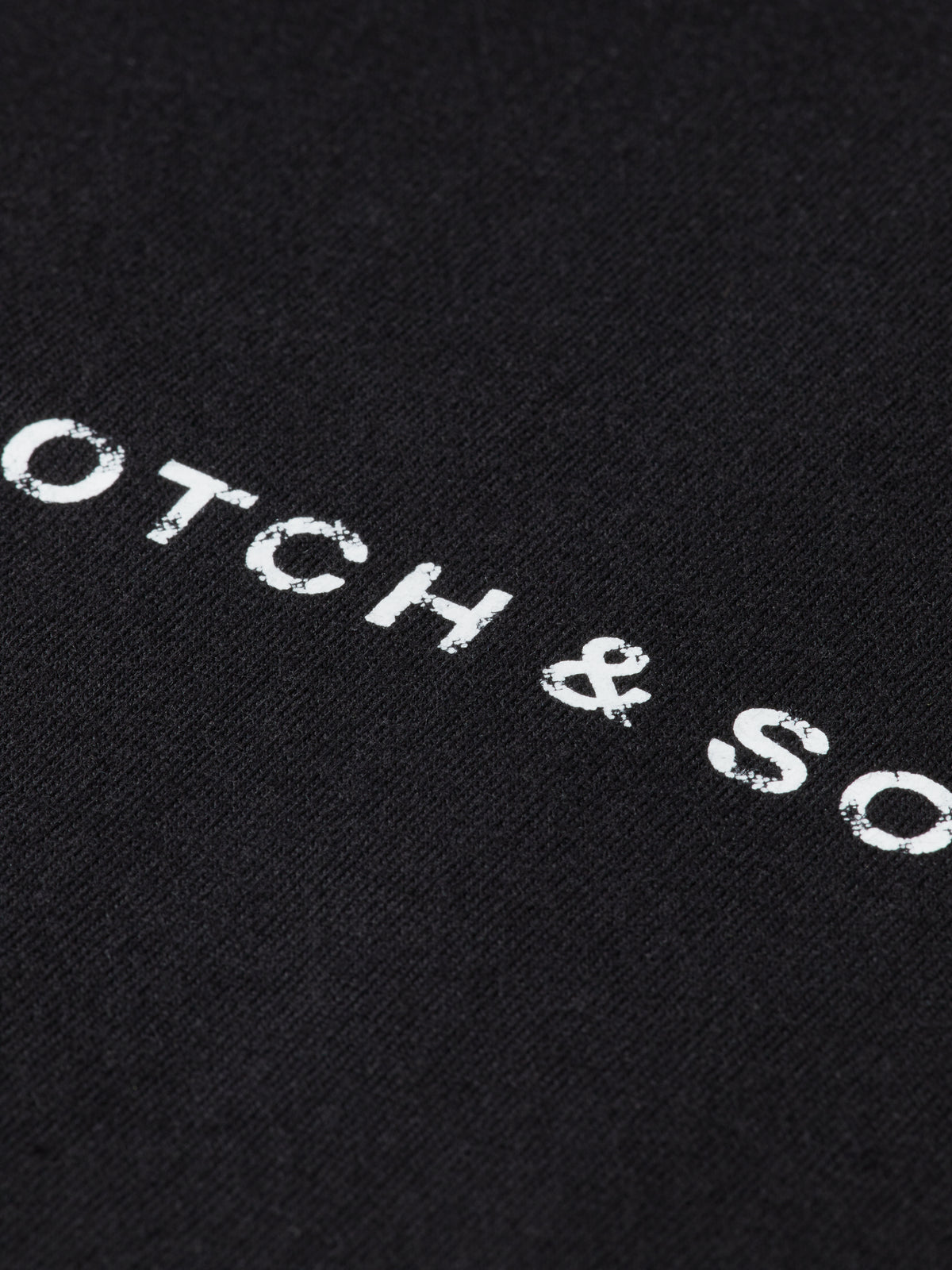 Logo Front Chest T-Shirt - Black-5