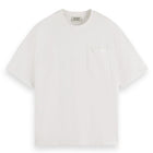 3 Crosses Loose Fit Pocket T-Shirt - White