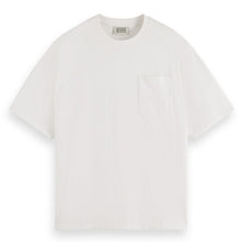 3 Crosses Loose Fit Pocket T-Shirt - White