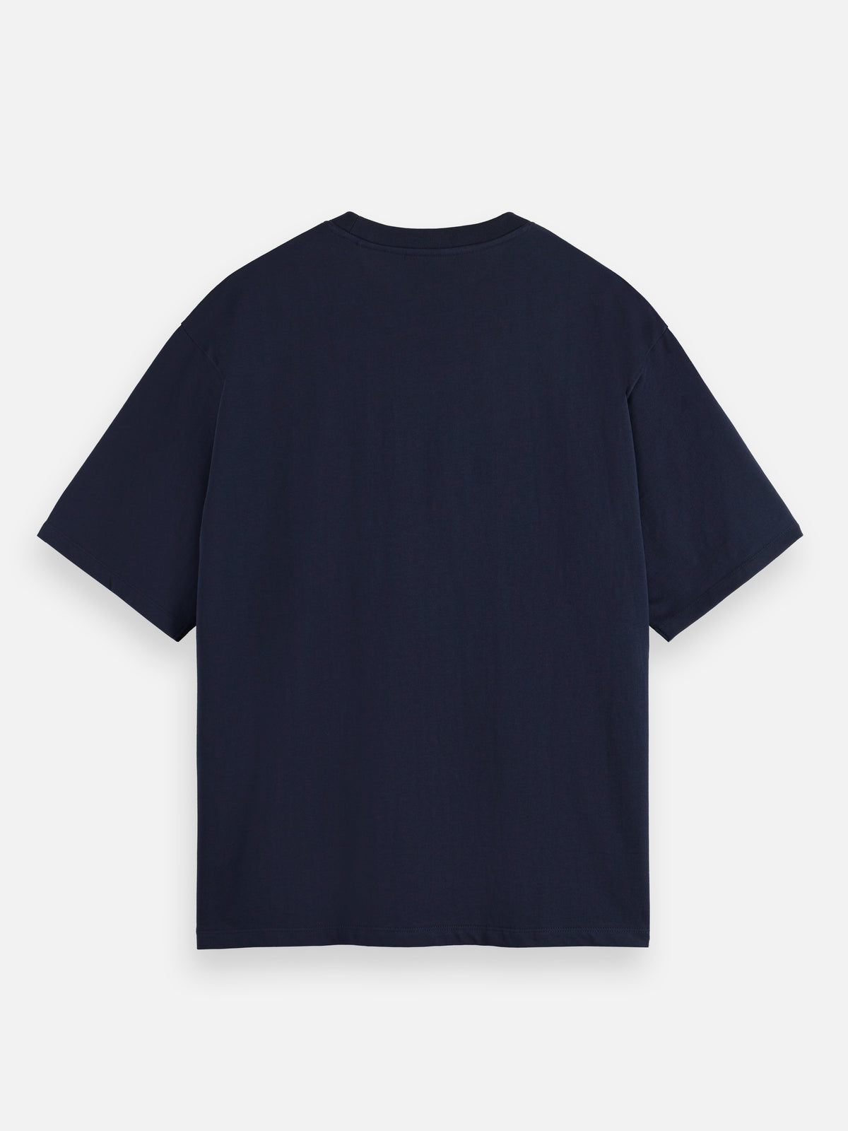 T-shirt à poche et coupe ample 3 croix - Bleu-5