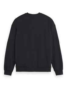 Logo Front Chest Sweatshirt - Black