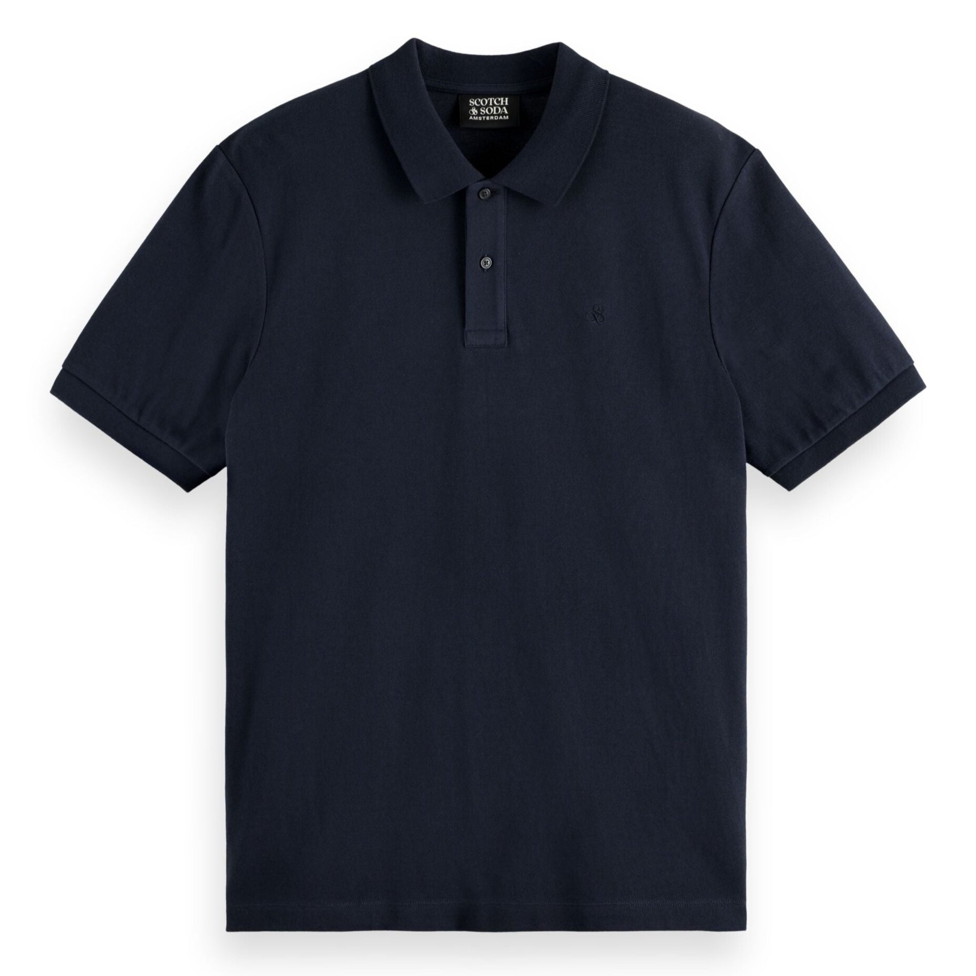 Logo Pique Polo - Blue