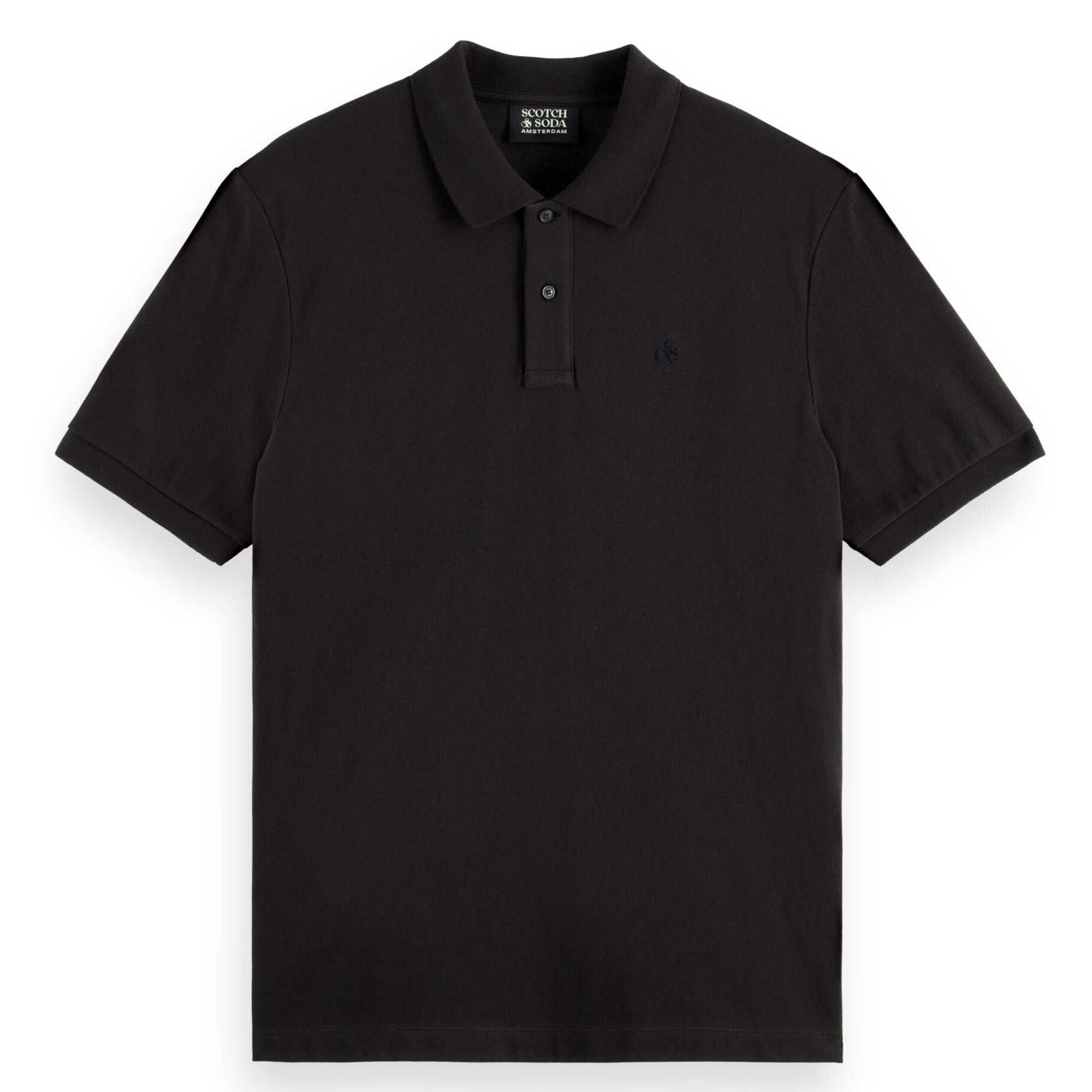 Logo Pique Polo - Black
