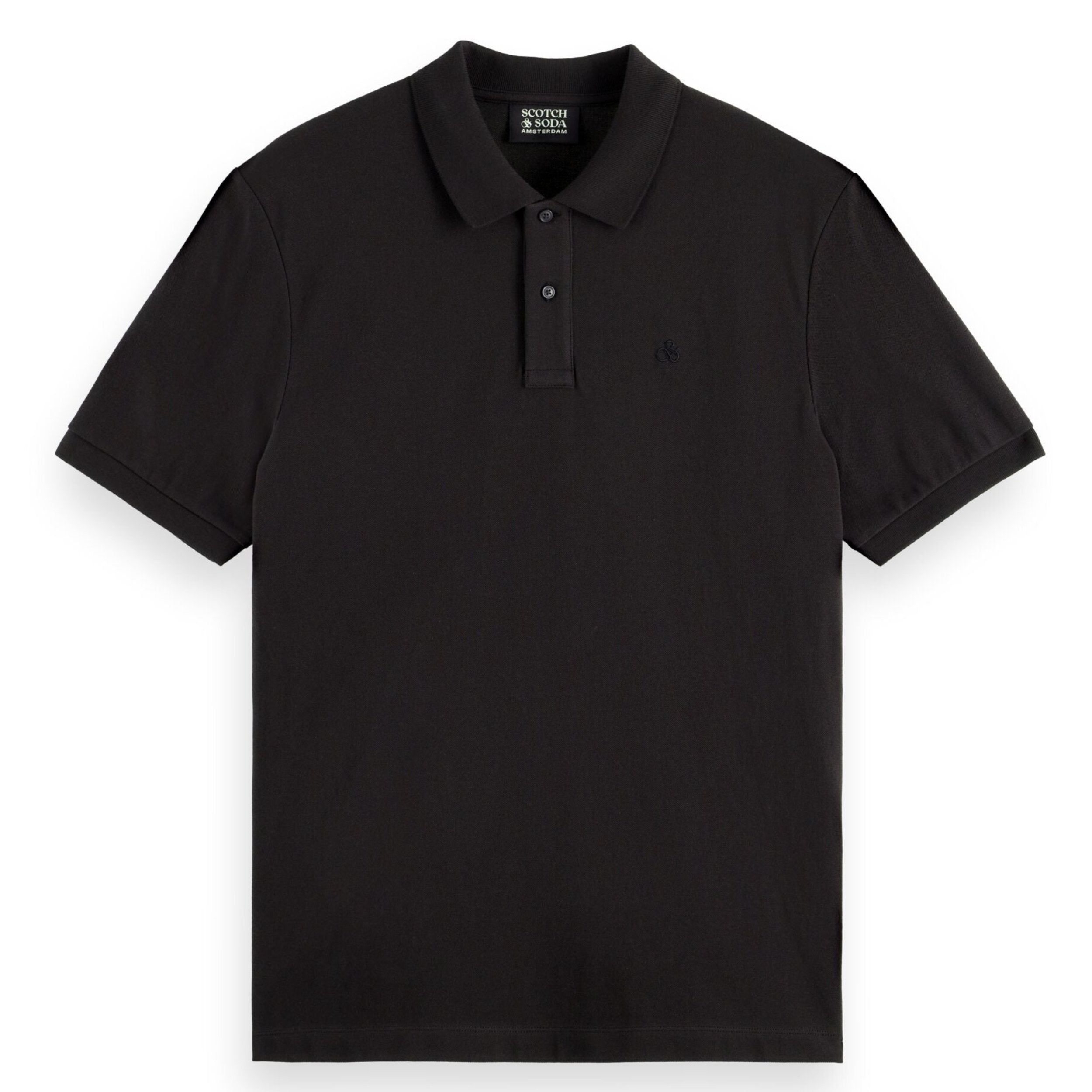Logo Pique Polo - Black