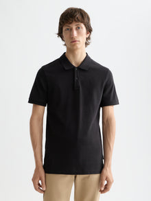 Logo Pique Polo - Black
