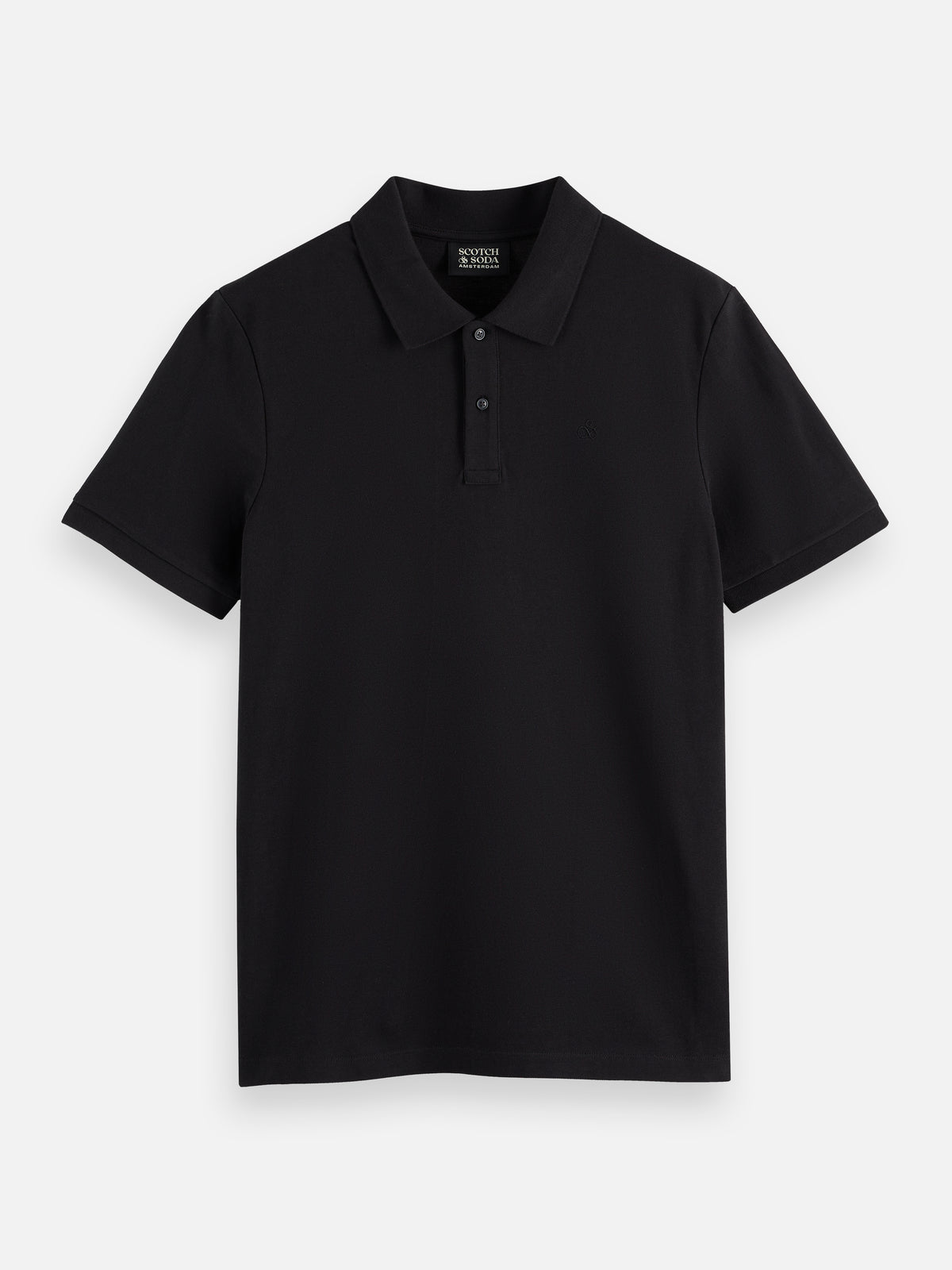 Logo Pique Polo - Black-4