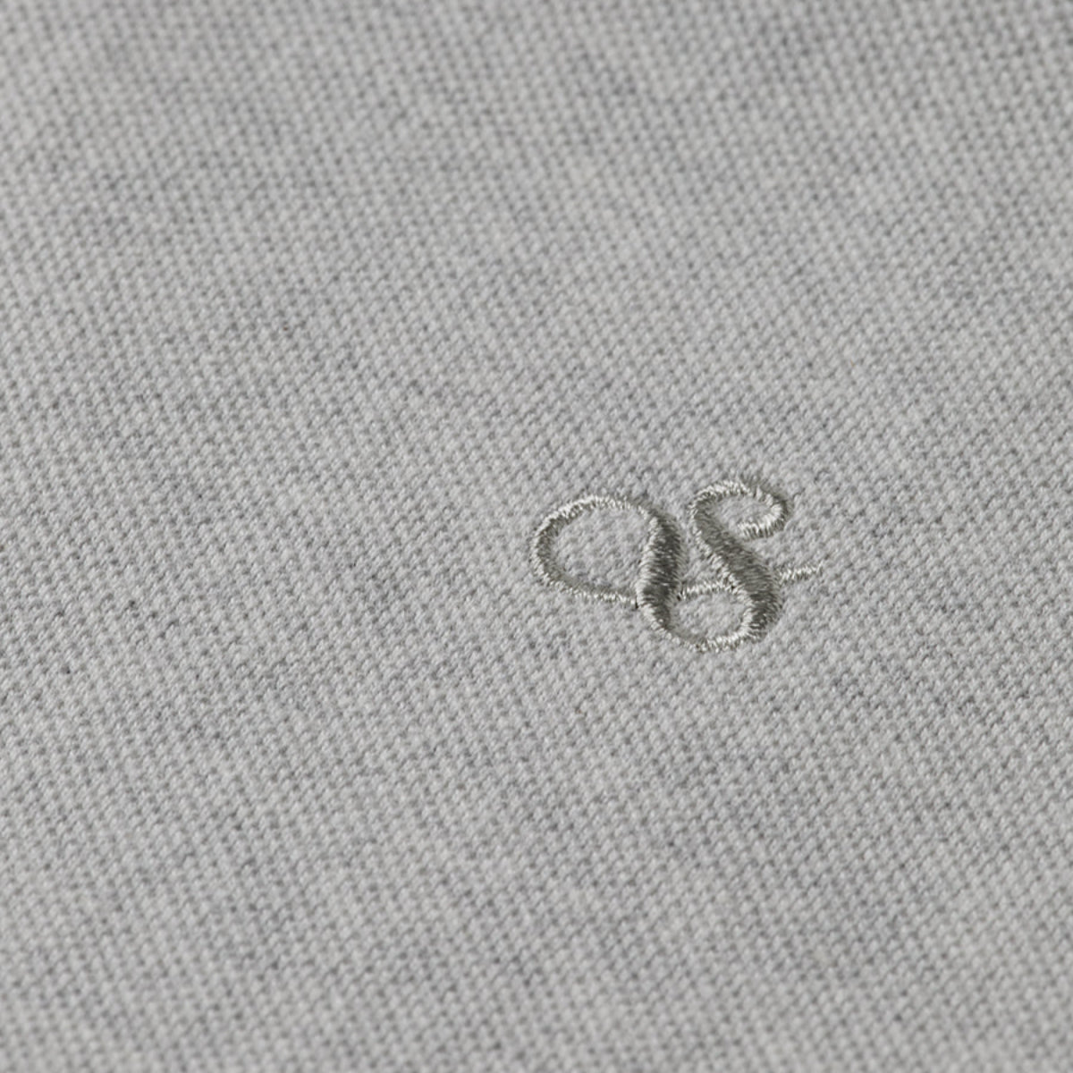 Logo Pique Polo - Gray