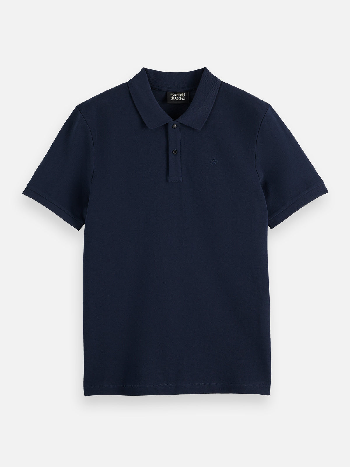 Logo Pique Polo - Blue-4