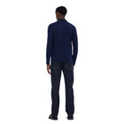 Chest Pocket Relaxed Fit Long Sleeve Polo