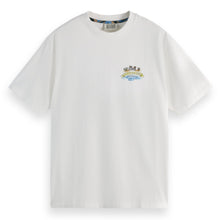White Front And Back Artwork Relaxed T-Shirt