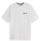 White Waffle Relaxed Fit T-Shirt