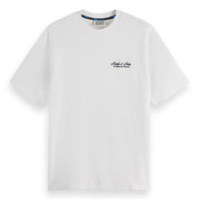 White Waffle Relaxed Fit T-Shirt