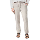 Gray Warren Cotton-Linen Twill Jogger