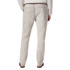 Gray Warren Cotton-Linen Twill Jogger
