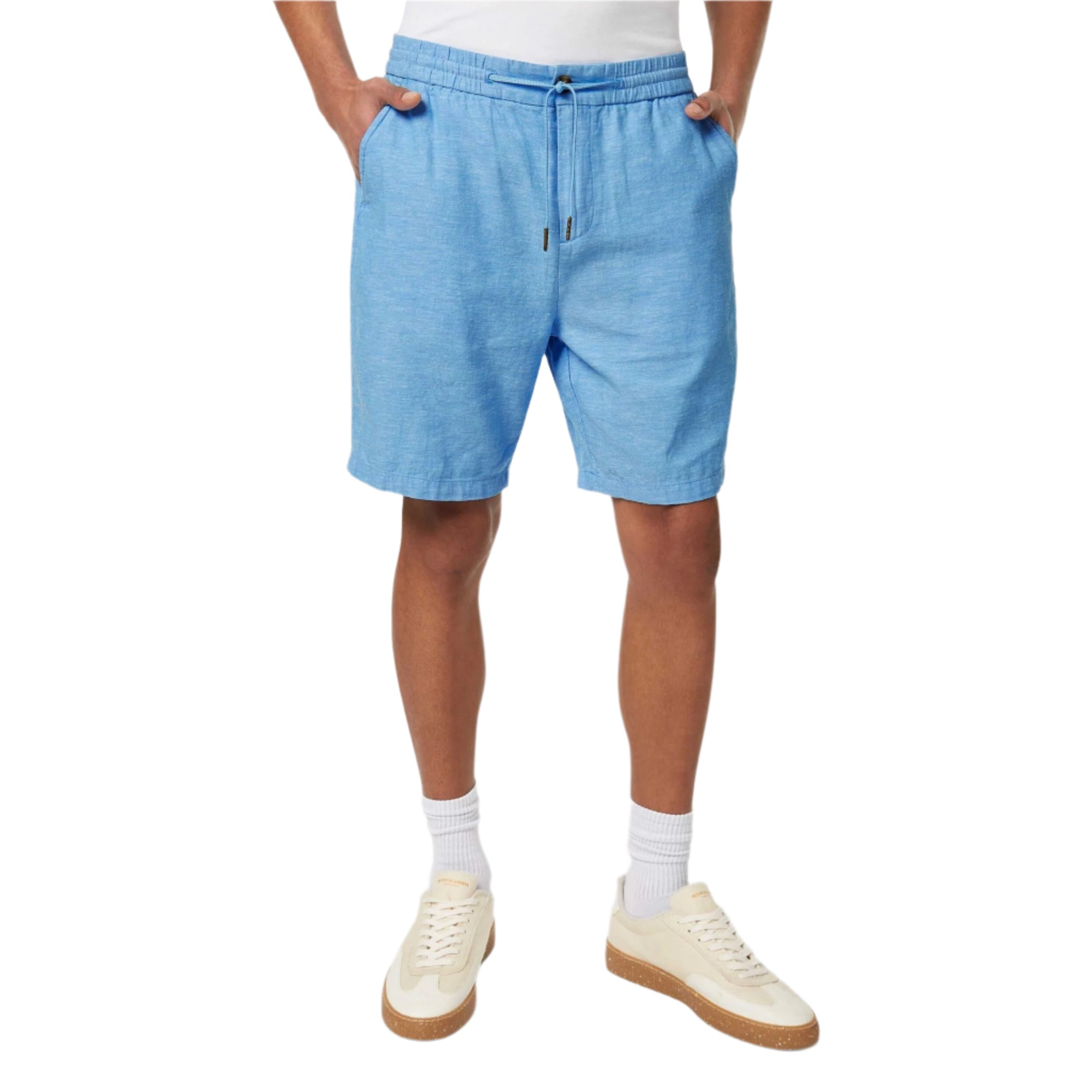 Blue Fave Cotton Bermuda