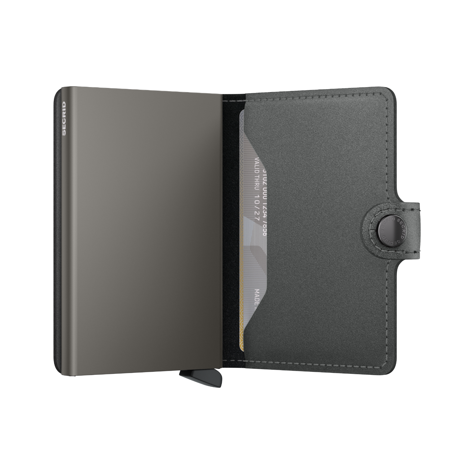 Miniwallet Matte Satin - Steel - Semi