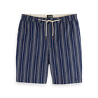 Navy Fave - Relaxed Fit Cotton-Linen Bermuda Short