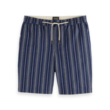 Navy Fave - Relaxed Fit Cotton-Linen Bermuda Short