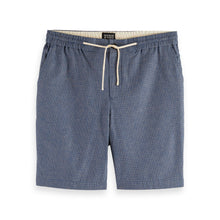 Blue Fave - Relaxed Fit Cotton-Linen Bermuda Short