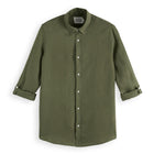 Army Regular Fit Linen Shirt