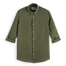 Army Regular Fit Linen Shirt