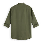 Army Regular Fit Linen Shirt