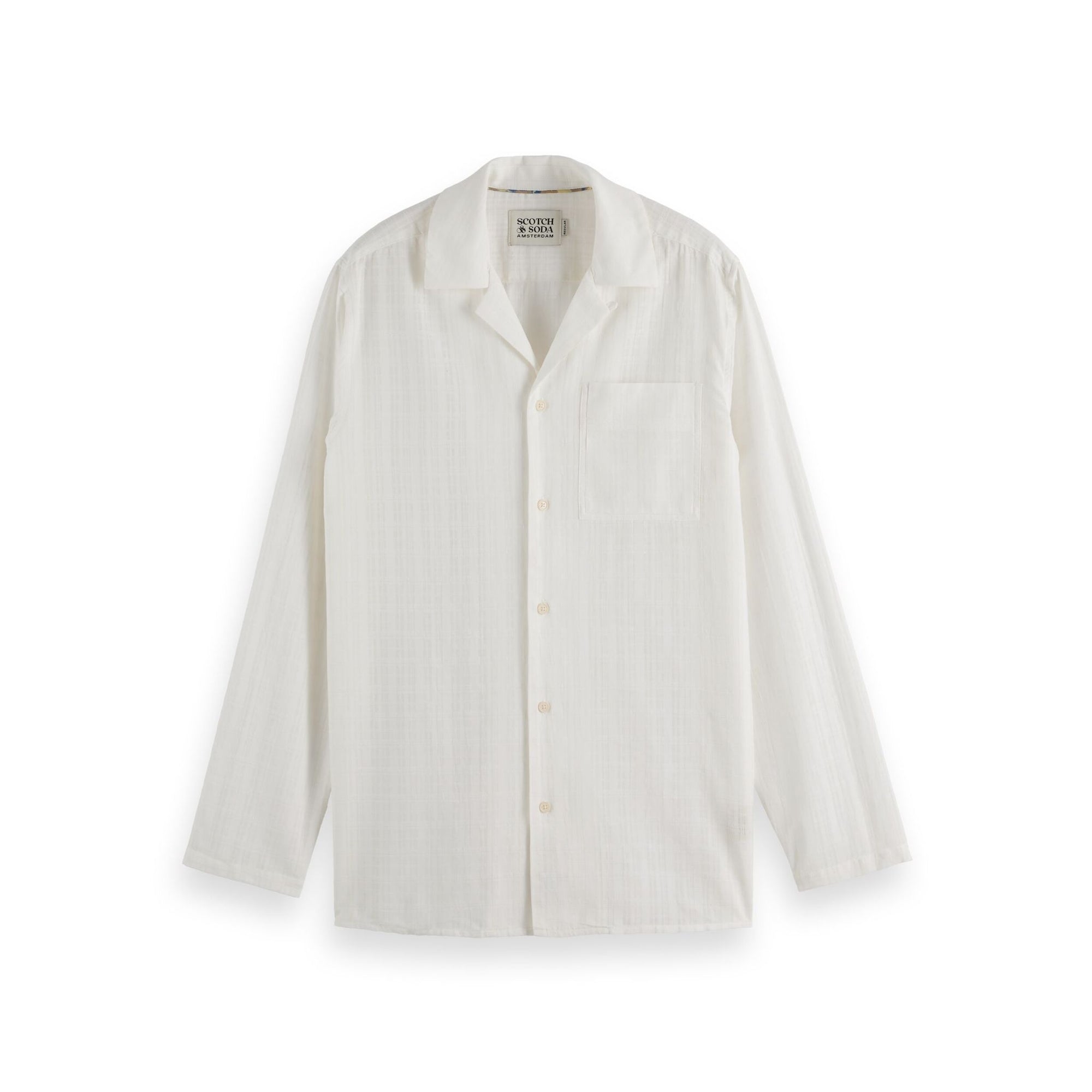 Swan Cotton Voile Regular Fit Shirt