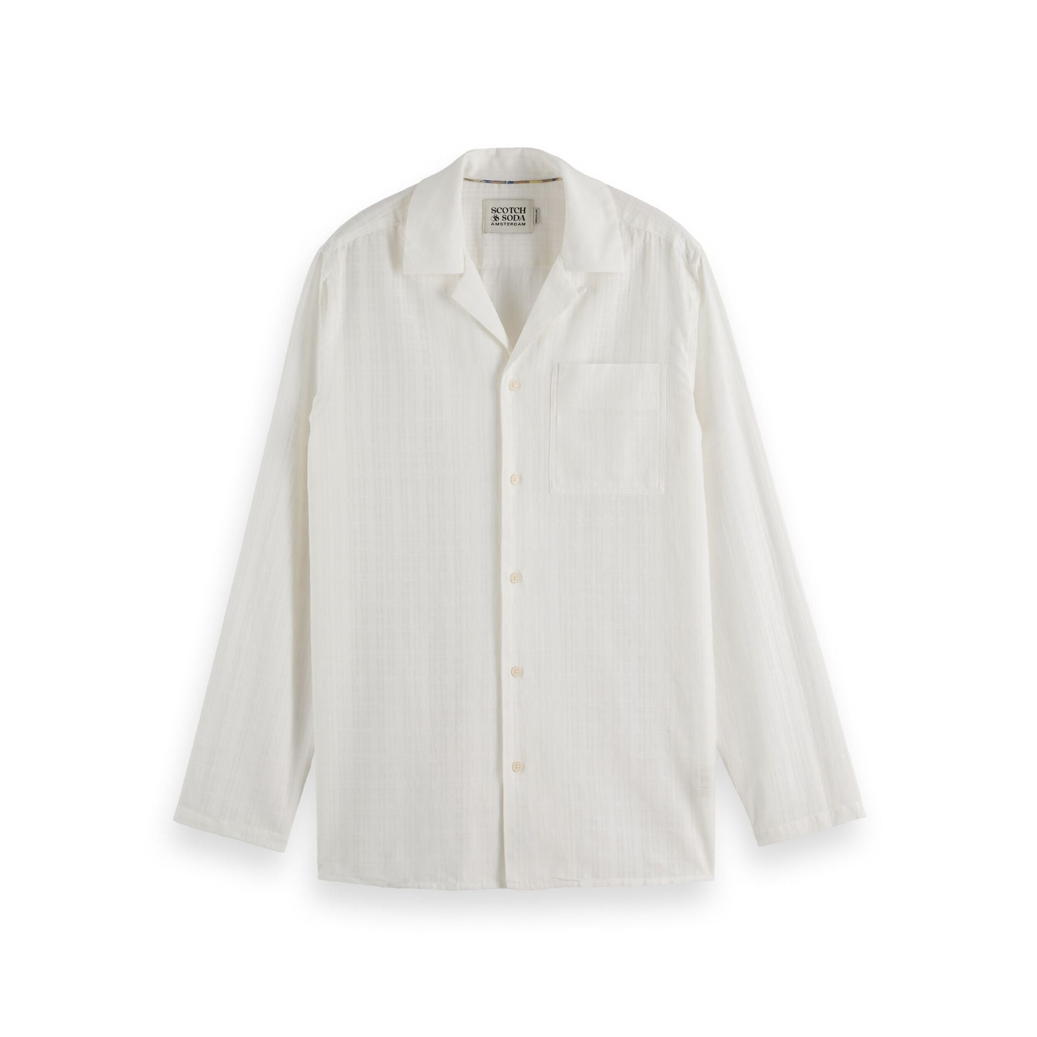 Swan Cotton Voile Regular Fit Shirt