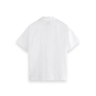 White Short-Sleeved Relaxed-Fit Linen Blend Shirt
