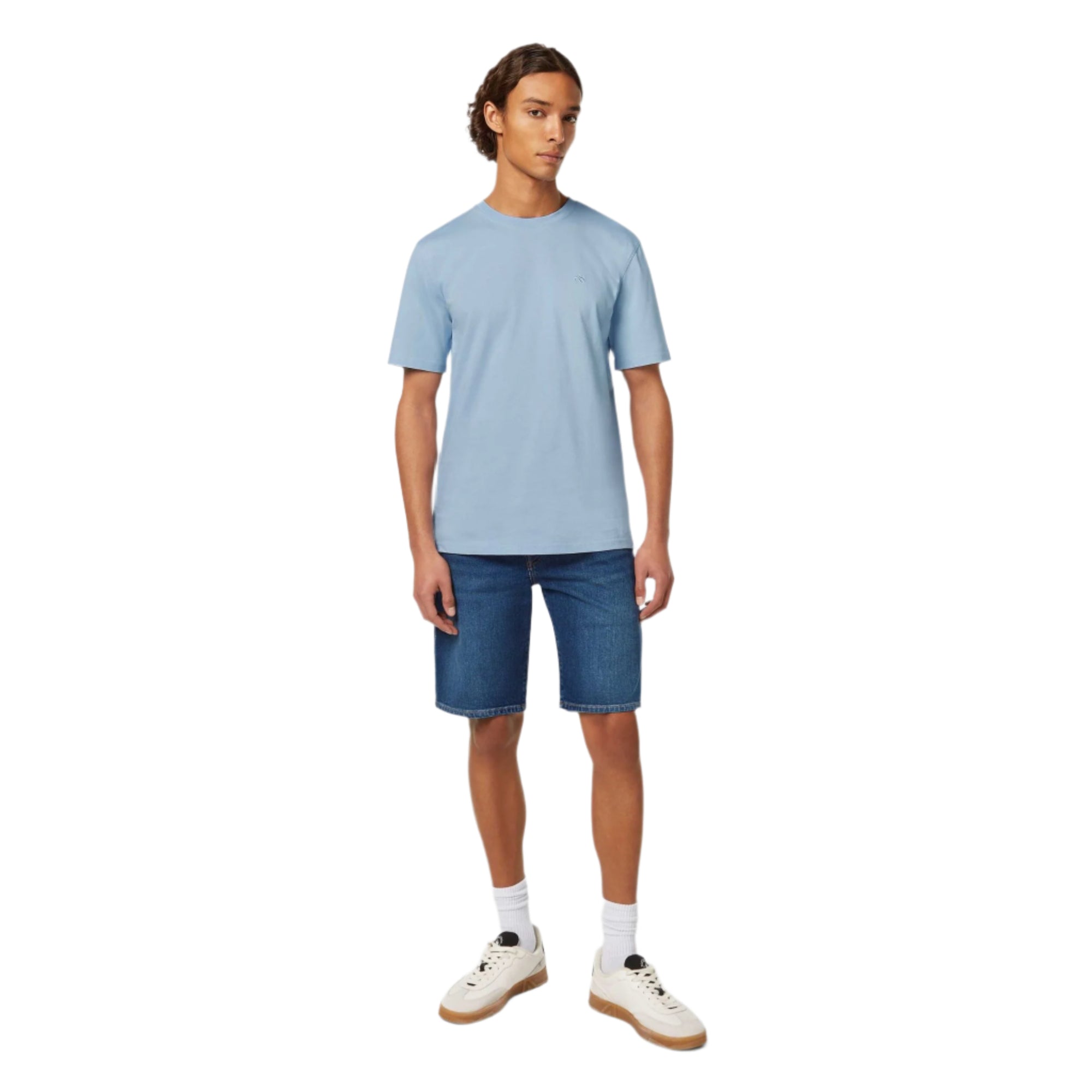 Blue Regular Fit Logo T-Shirt