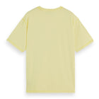 Yellow Relaxed-Fit Front Chest Logo T-Shirt