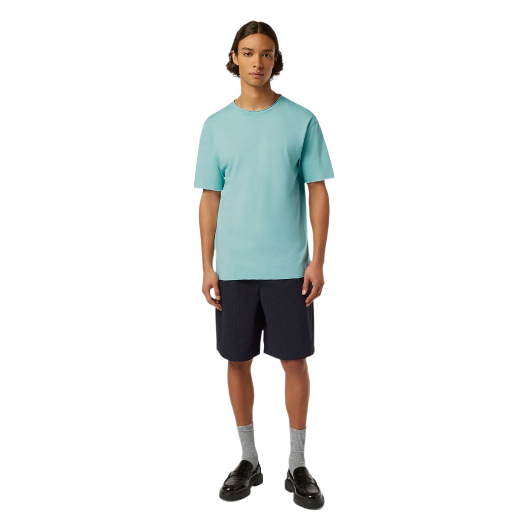 Blue Relaxed Edge T-Shirt