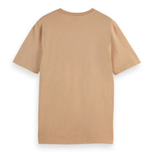 Beige Regular Fit Left Chest Logo T-Shirt