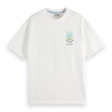 White Relaxed-Fit Front And Back Artwork T-Shirt