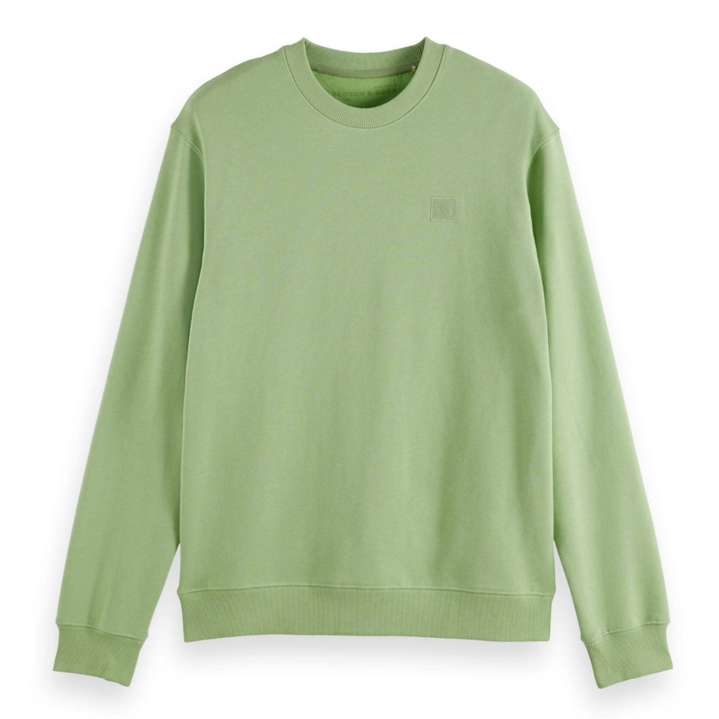 Green Regular Fit Logo Sweatshirt