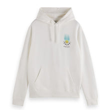White Regular Fit Front And Back Artwork Hoodie