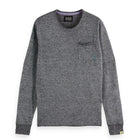 Black Linen-Blend Sweater