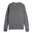 Black Linen-Blend Sweater