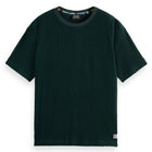 Amsterdam Green Structured Loose Fit T-Shirt