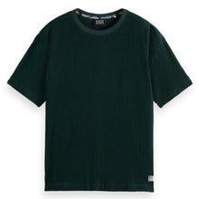 Amsterdam Green Structured Loose Fit T-Shirt
