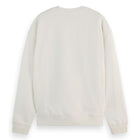 Swan Embroidered Chest Artwork Relaxed Fit Sweatshirt