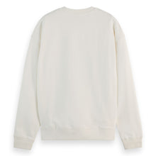 Swan Embroidered Chest Artwork Relaxed Fit Sweatshirt