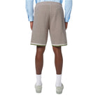 Gray Crochet Knitted Short